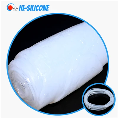 Segondè Transparans Ekstrisyon Fumed Silicone Rubber